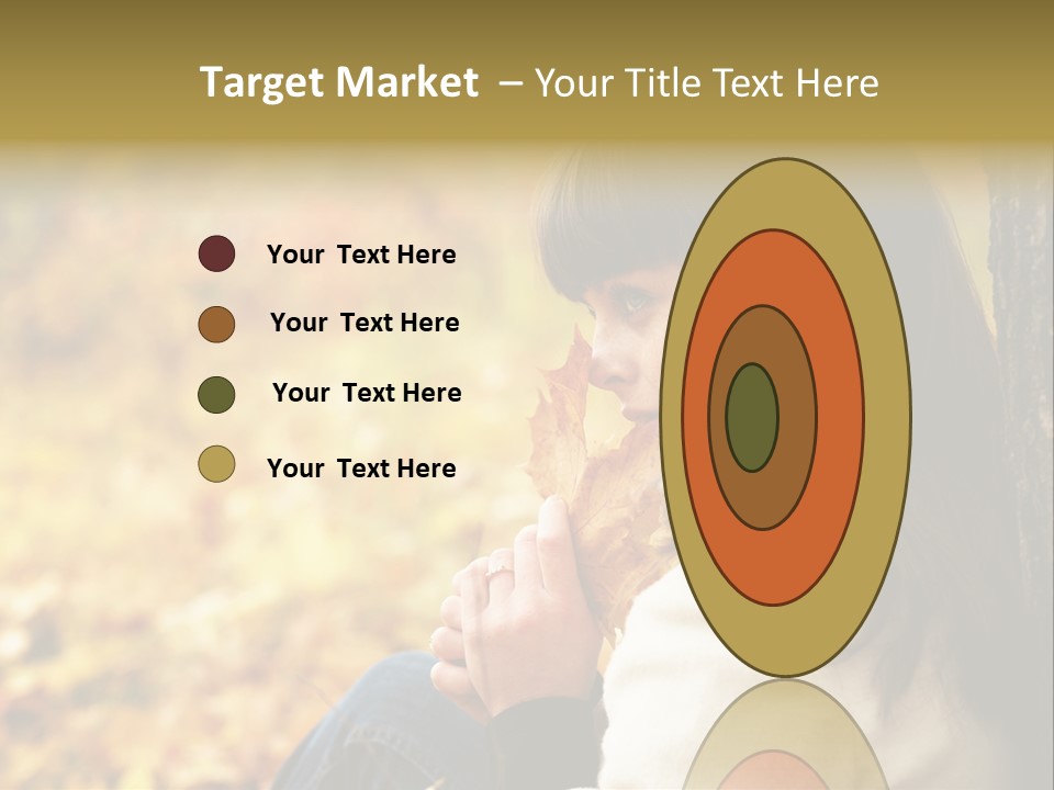 Women Autumn PowerPoint Template