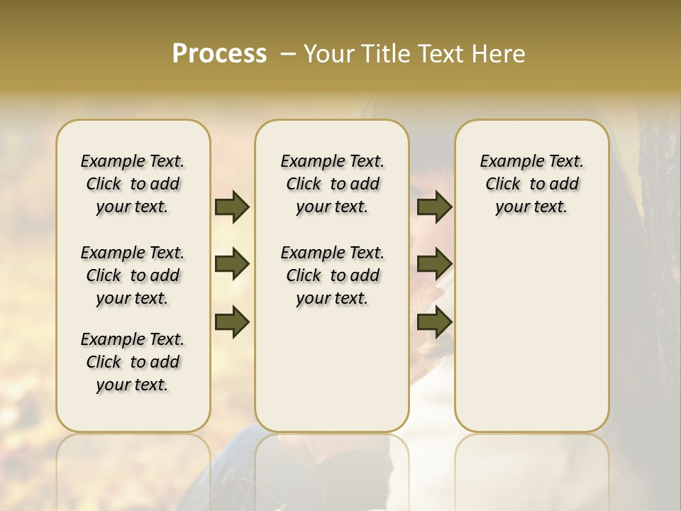 Women Autumn PowerPoint Template