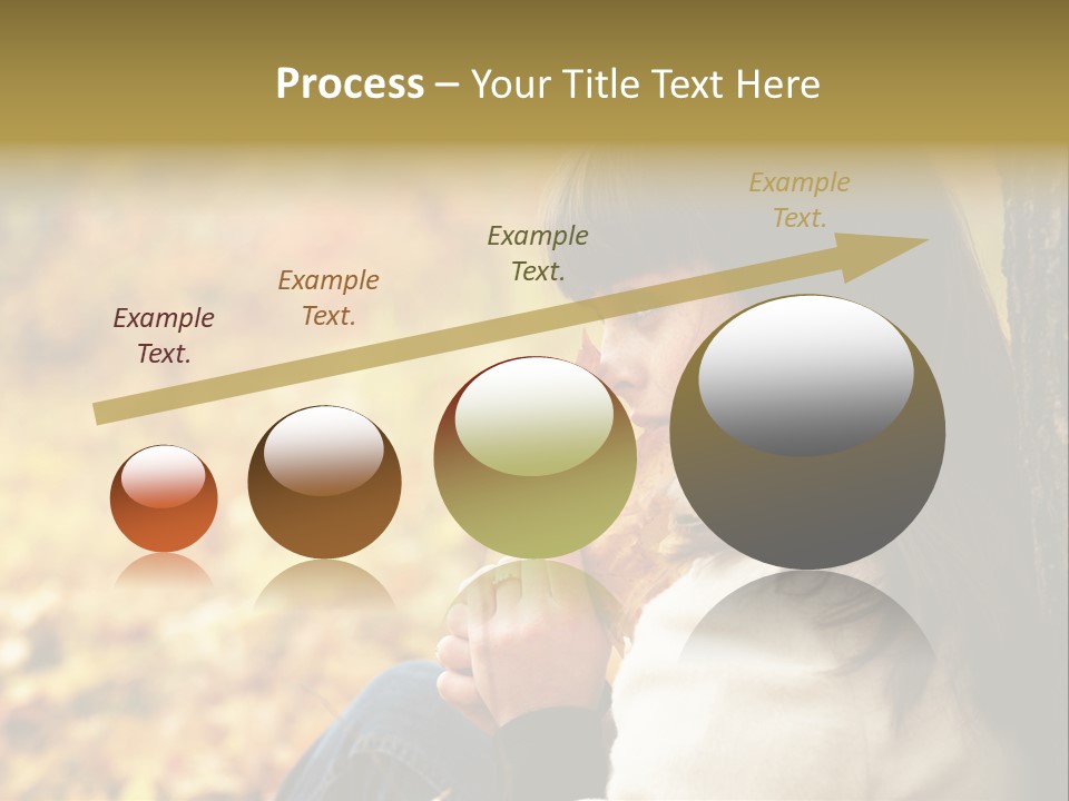 Women Autumn PowerPoint Template