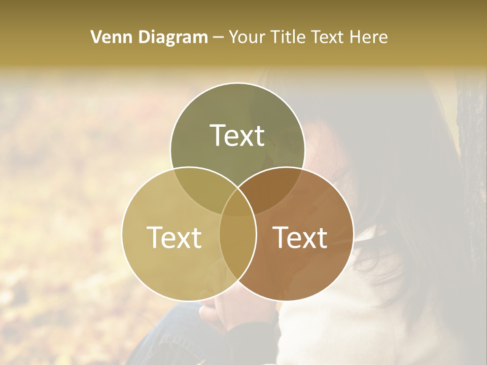 Women Autumn PowerPoint Template