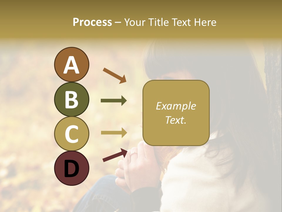 Women Autumn PowerPoint Template