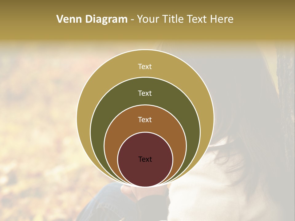 Women Autumn PowerPoint Template