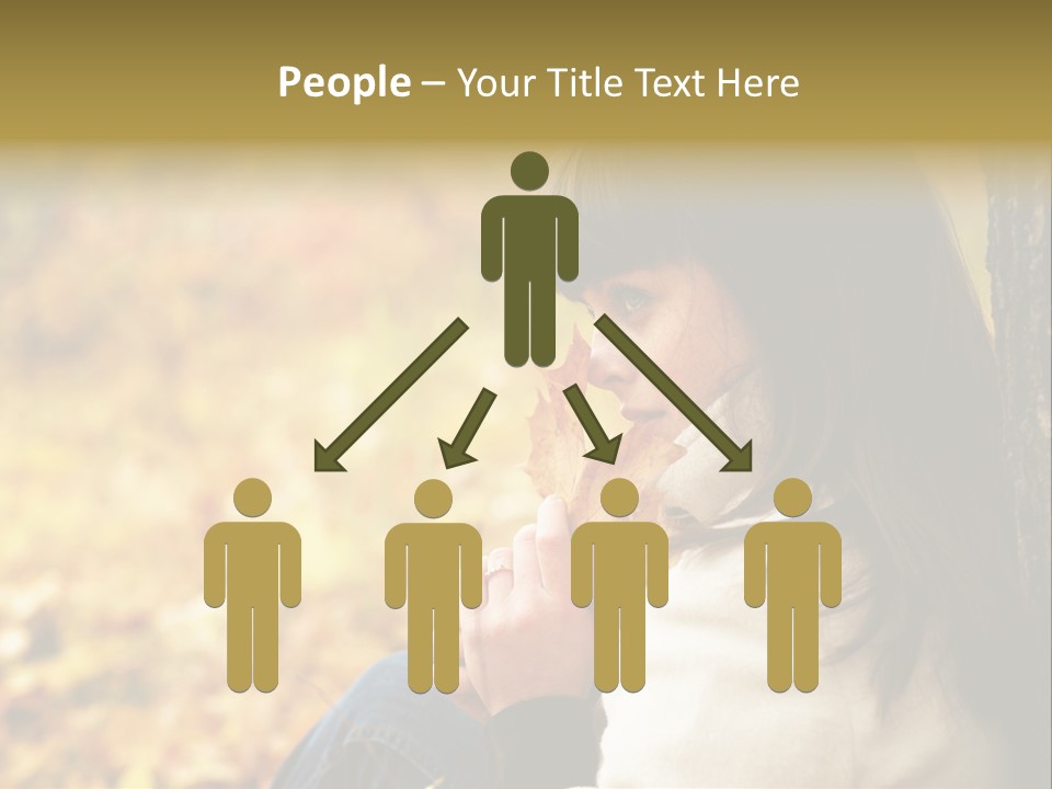 Women Autumn PowerPoint Template