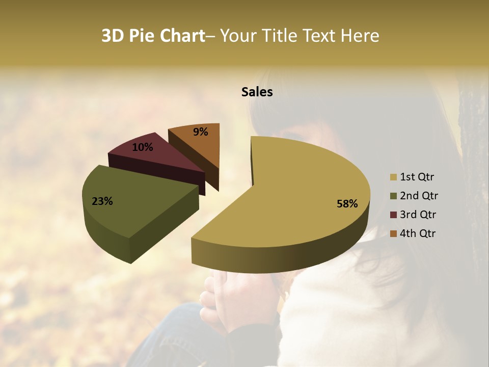 Women Autumn PowerPoint Template