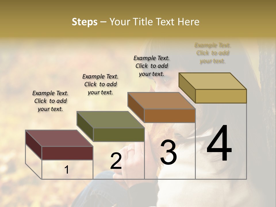 Women Autumn PowerPoint Template