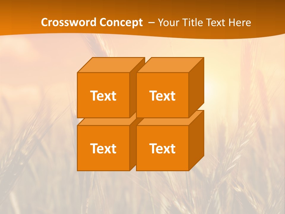 Wheat Fields PowerPoint Template