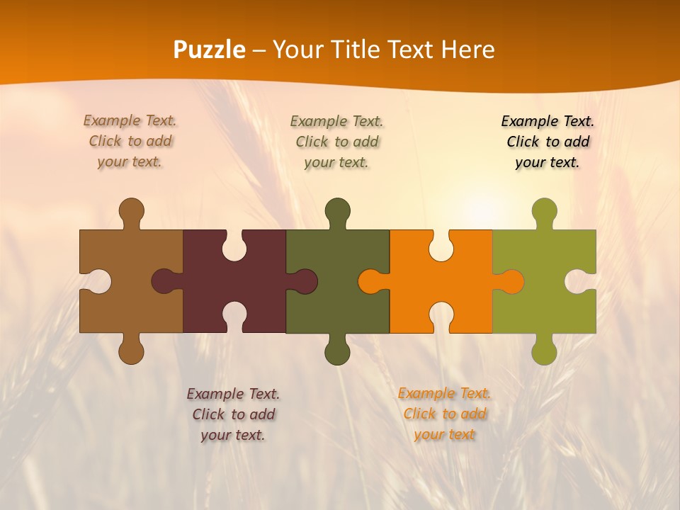Wheat Fields PowerPoint Template