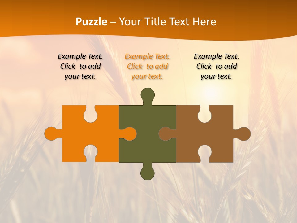 Wheat Fields PowerPoint Template