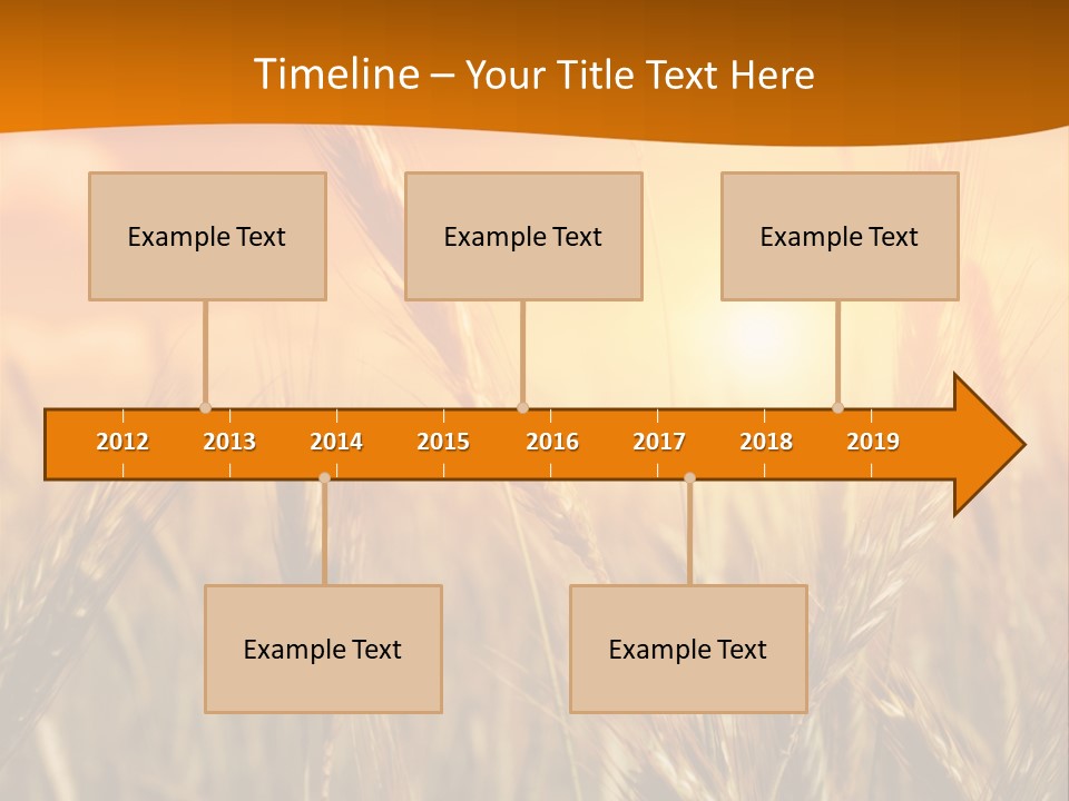 Wheat Fields PowerPoint Template