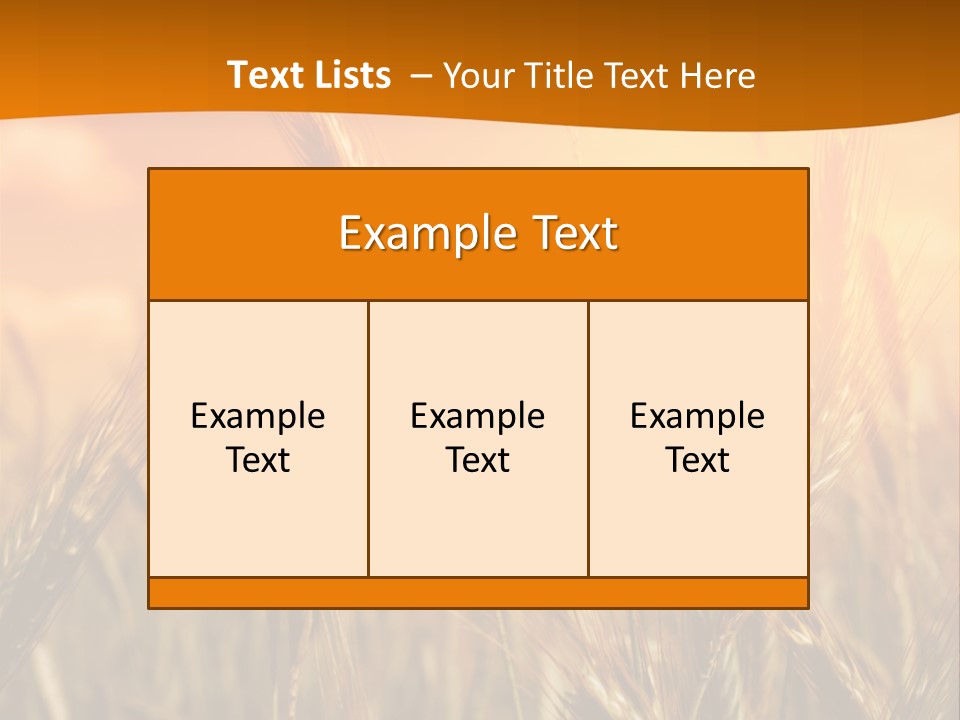 Wheat Fields PowerPoint Template