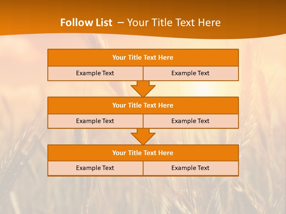 Wheat Fields PowerPoint Template
