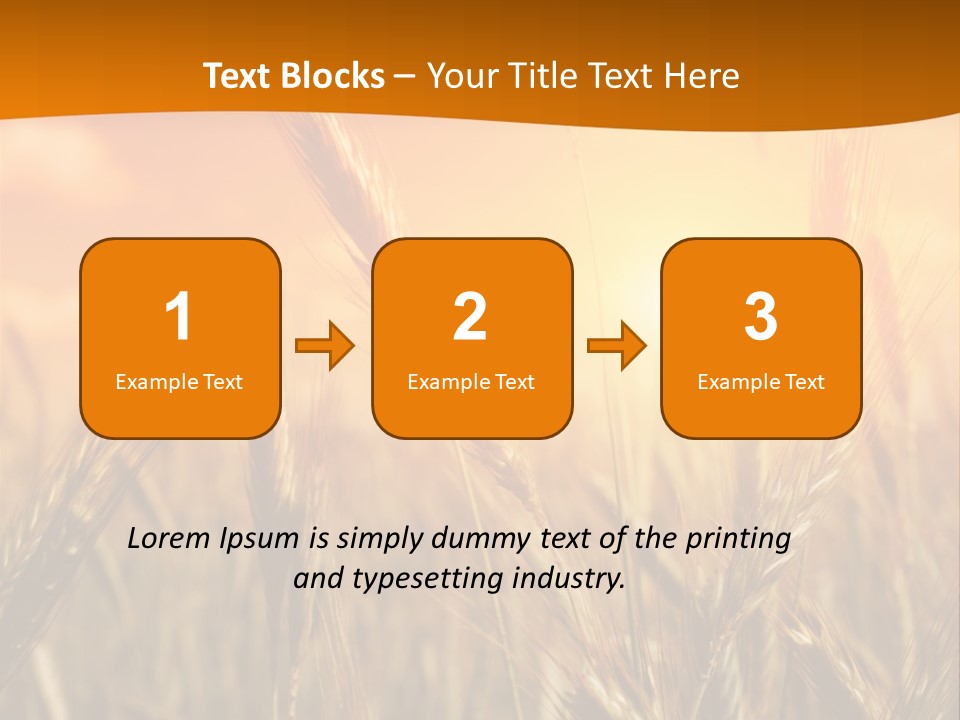 Wheat Fields PowerPoint Template