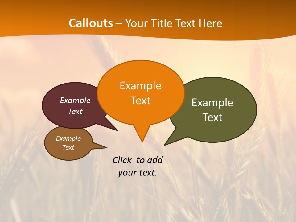 Wheat Fields PowerPoint Template
