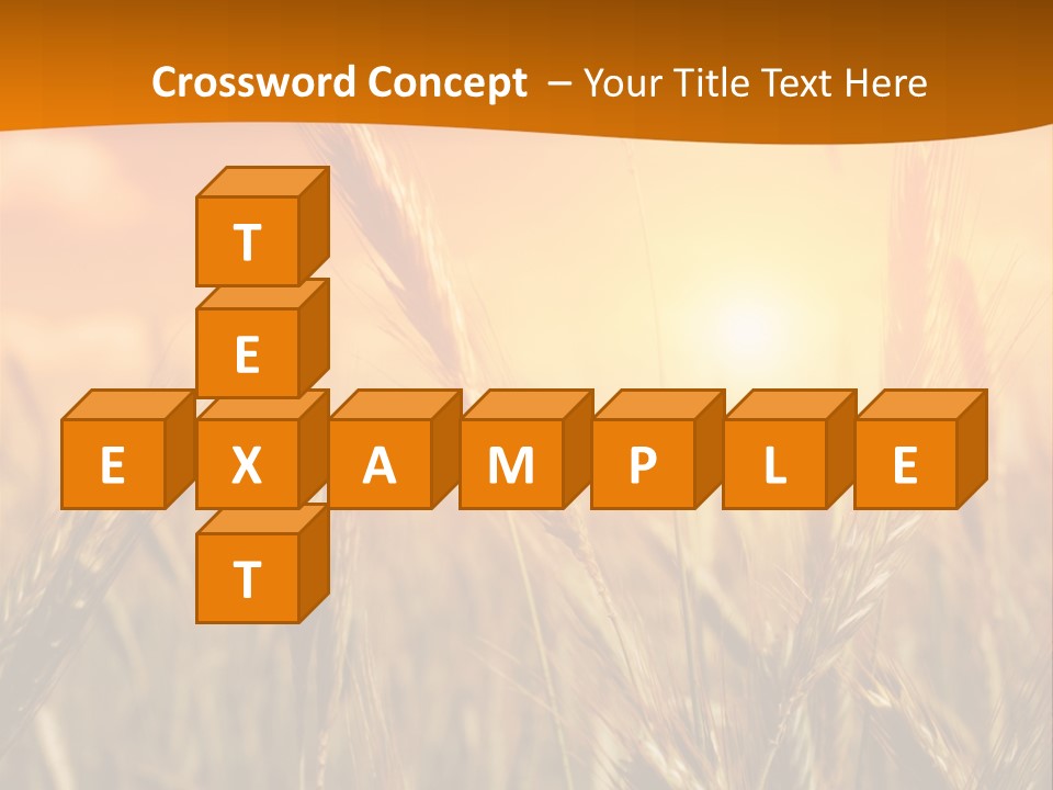 Wheat Fields PowerPoint Template