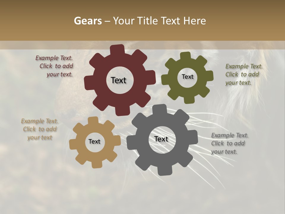 Head Approaching Resting PowerPoint Template