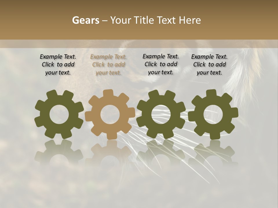 Head Approaching Resting PowerPoint Template