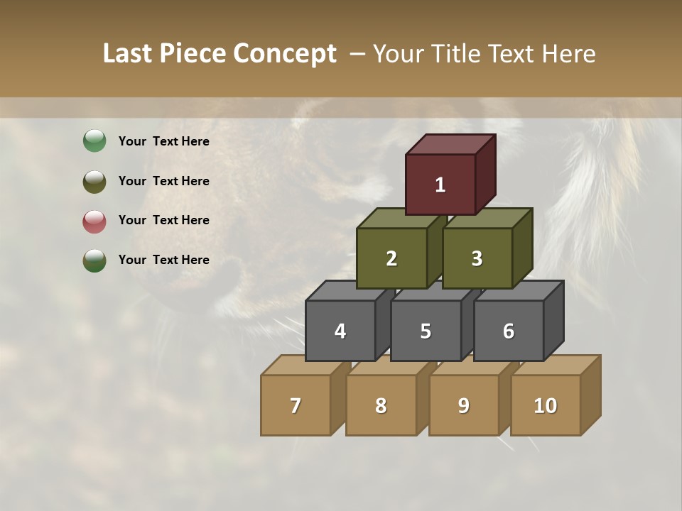 Head Approaching Resting PowerPoint Template