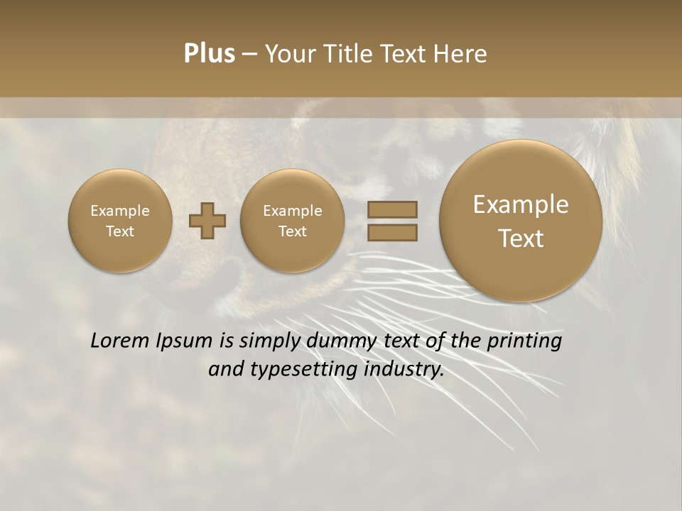 Head Approaching Resting PowerPoint Template