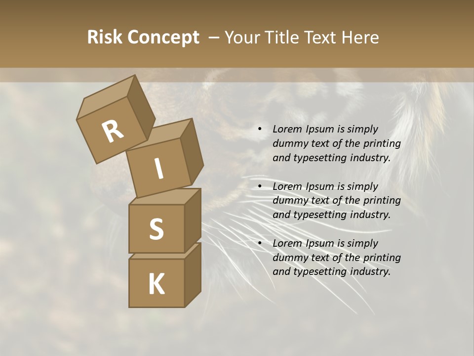 Head Approaching Resting PowerPoint Template