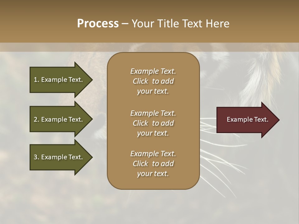 Head Approaching Resting PowerPoint Template