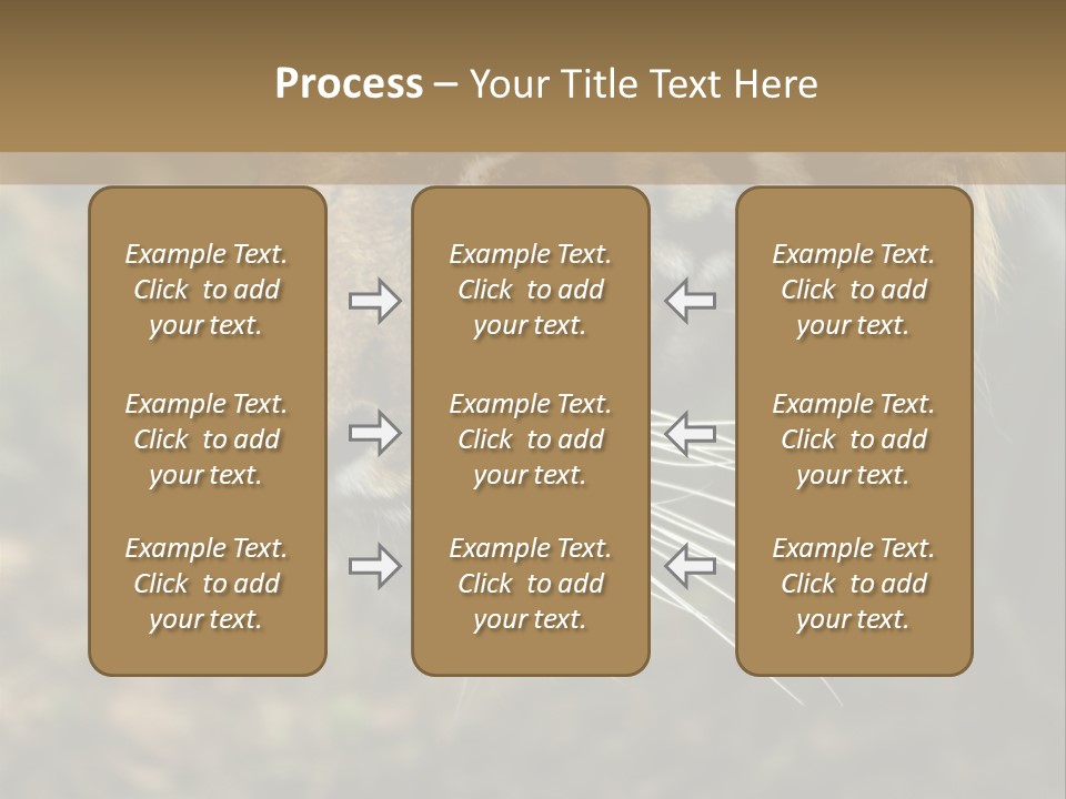 Head Approaching Resting PowerPoint Template