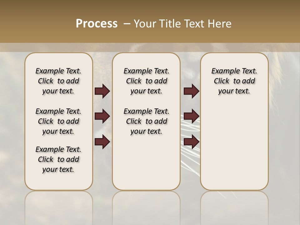 Head Approaching Resting PowerPoint Template