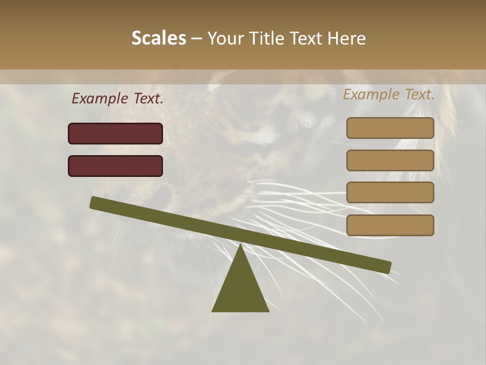 Head Approaching Resting PowerPoint Template