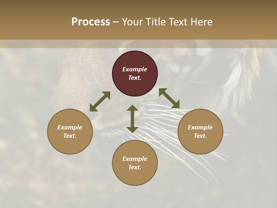 Head Approaching Resting PowerPoint Template