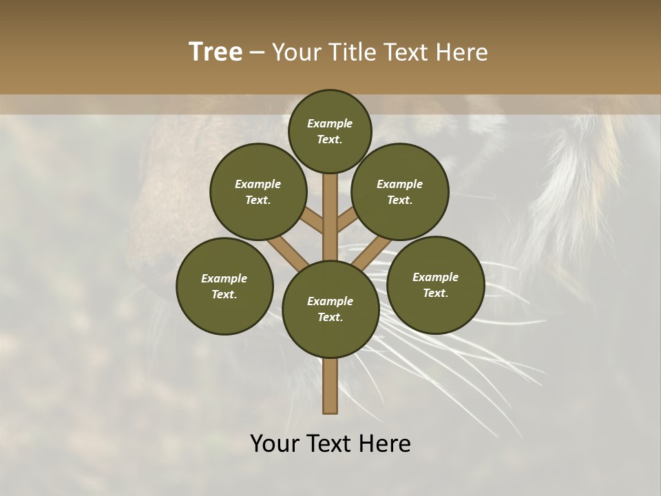 Head Approaching Resting PowerPoint Template