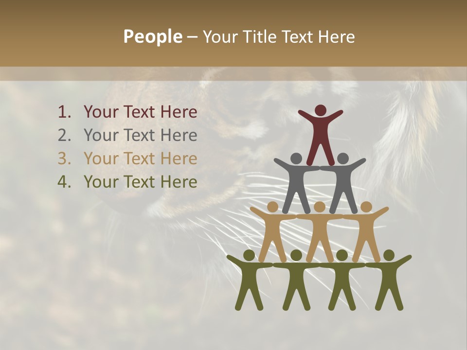 Head Approaching Resting PowerPoint Template