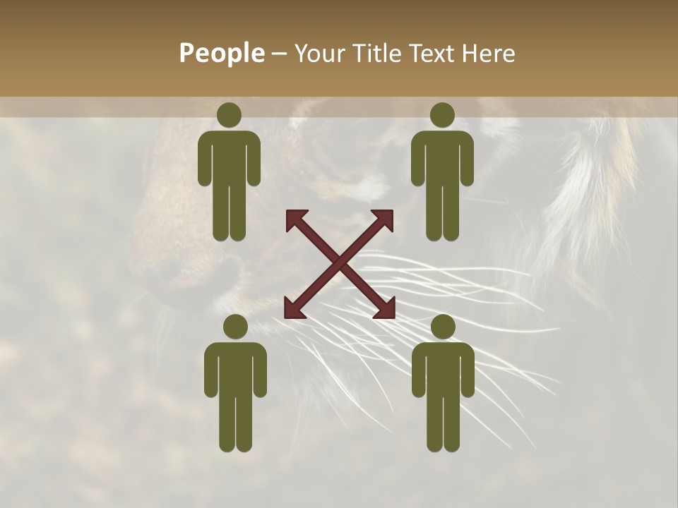 Head Approaching Resting PowerPoint Template