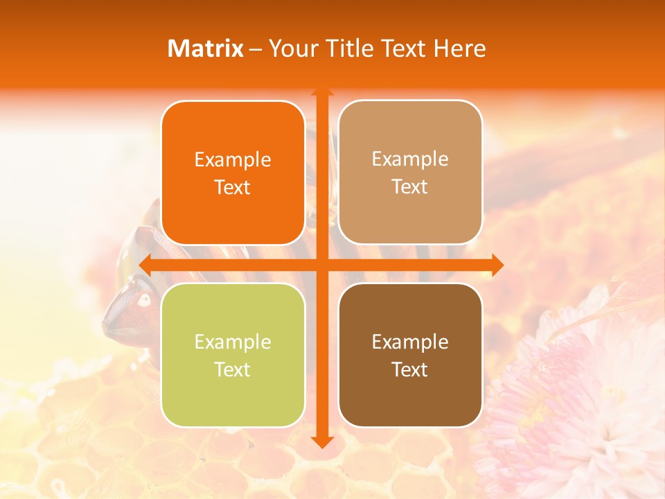 Honey And Health PowerPoint Template