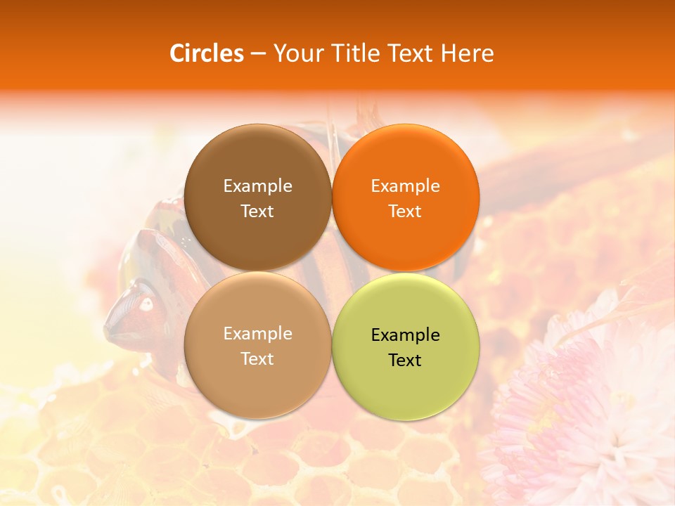 Honey And Health PowerPoint Template