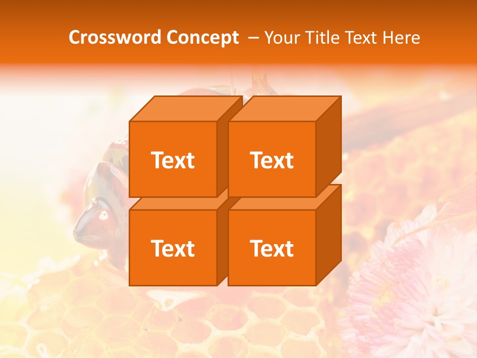 Honey And Health PowerPoint Template