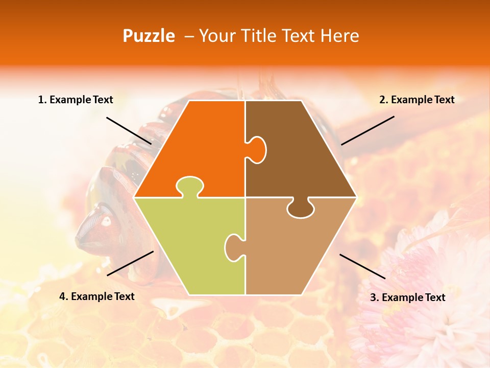 Honey And Health PowerPoint Template