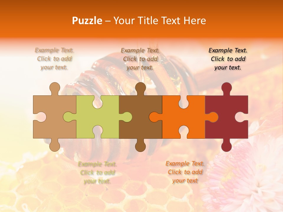 Honey And Health PowerPoint Template