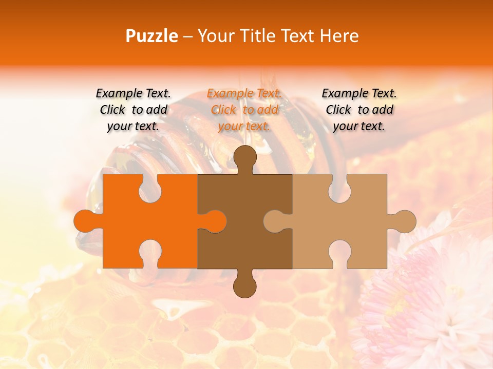 Honey And Health PowerPoint Template