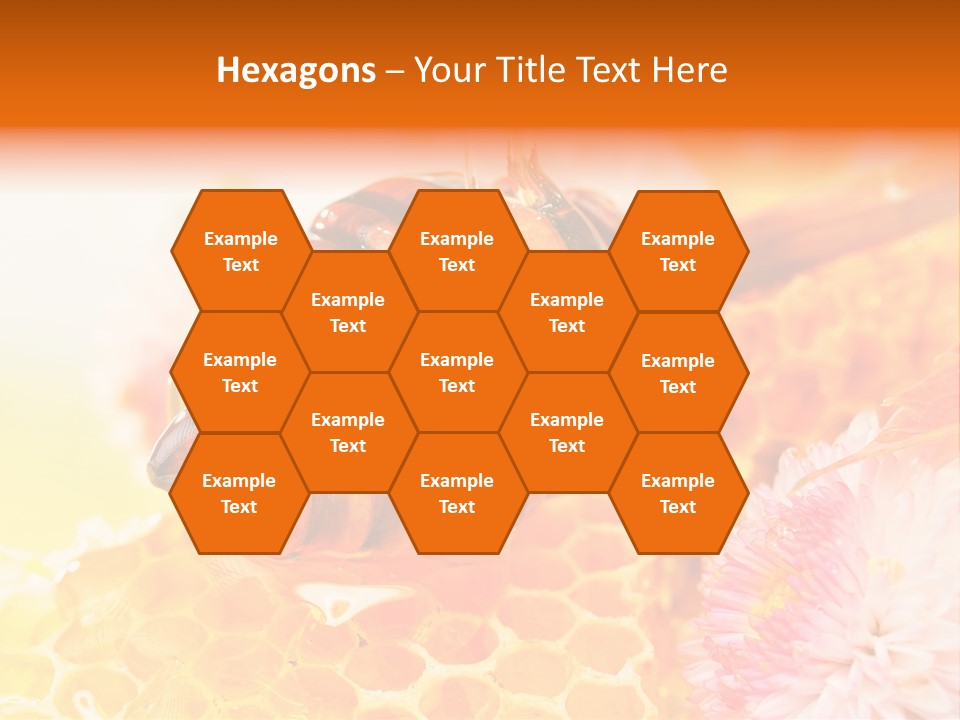 Honey And Health PowerPoint Template