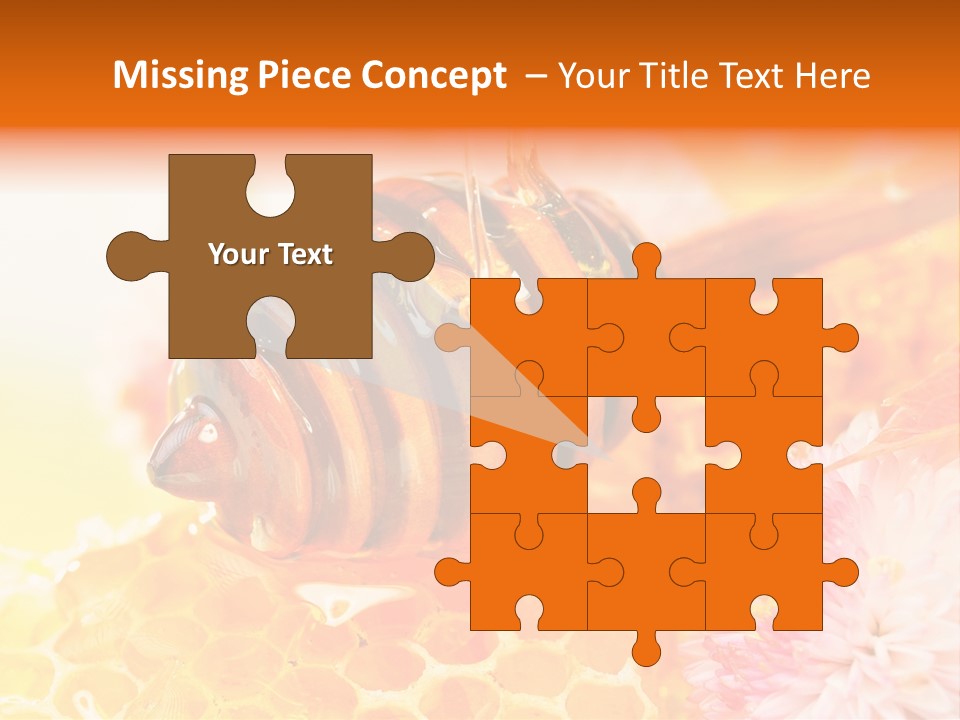 Honey And Health PowerPoint Template