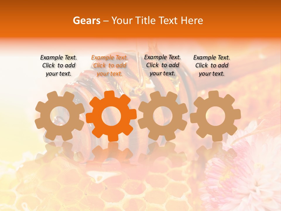 Honey And Health PowerPoint Template