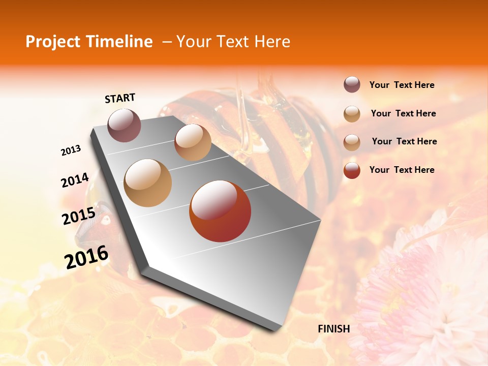 Honey And Health PowerPoint Template