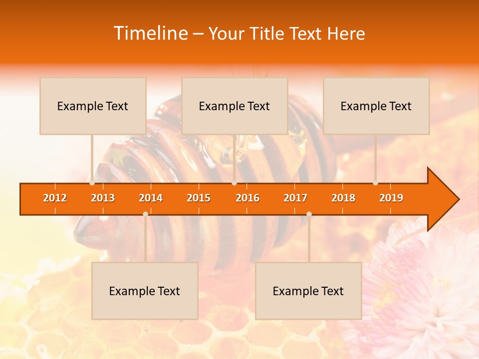 Honey And Health PowerPoint Template
