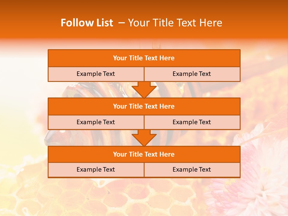 Honey And Health PowerPoint Template