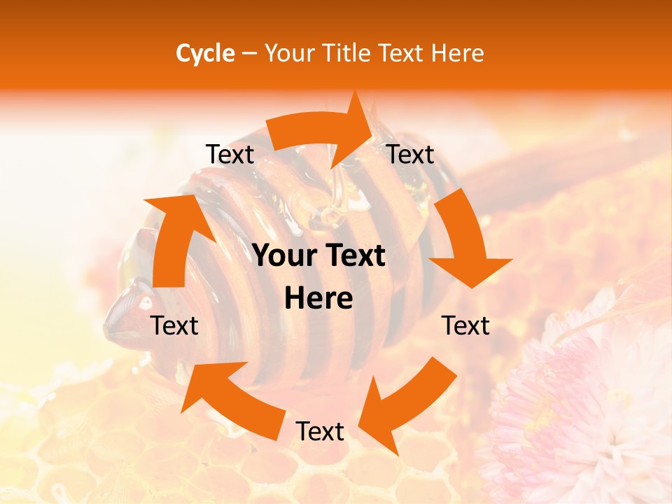 Honey And Health PowerPoint Template