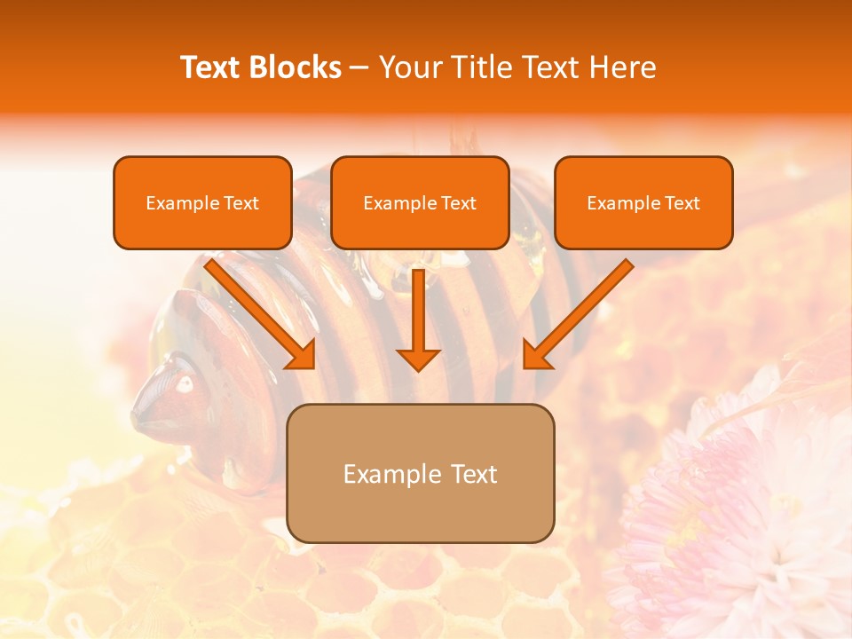 Honey And Health PowerPoint Template