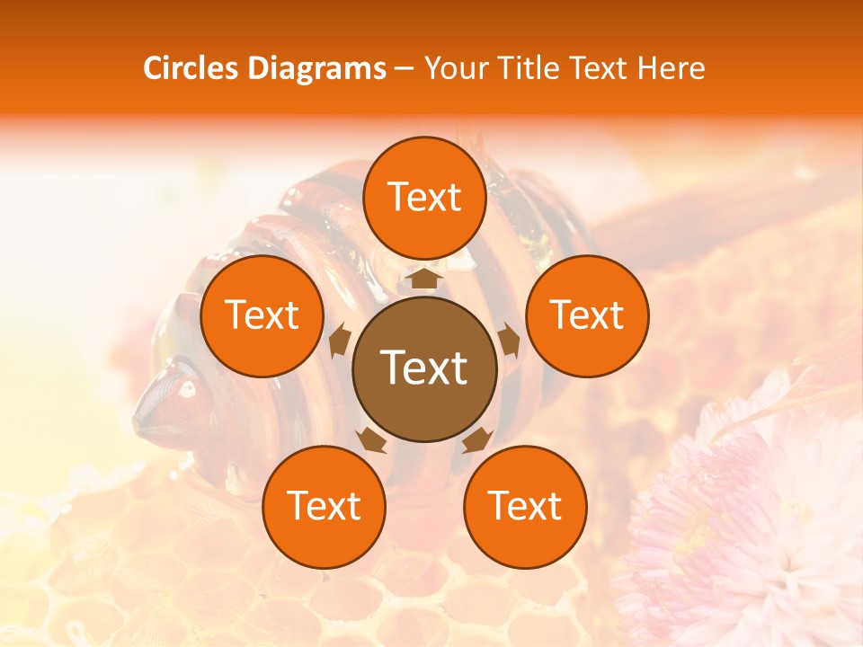 Honey And Health PowerPoint Template