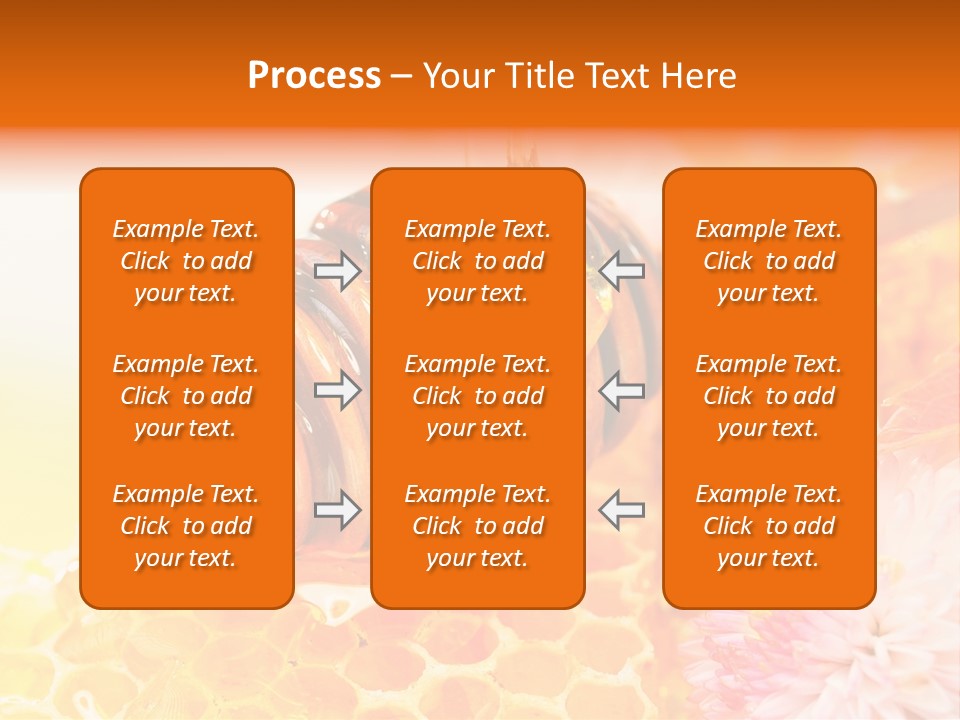 Honey And Health PowerPoint Template