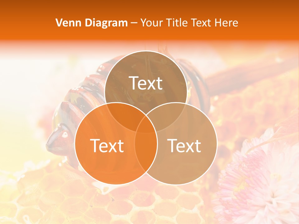 Honey And Health PowerPoint Template