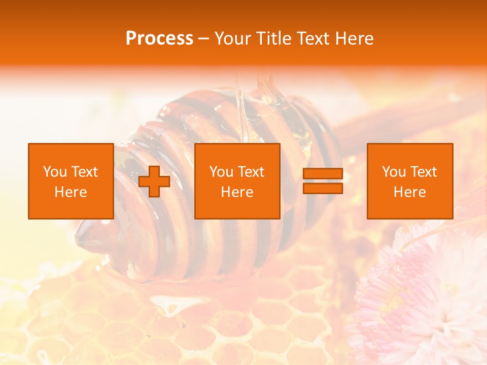 Honey And Health PowerPoint Template