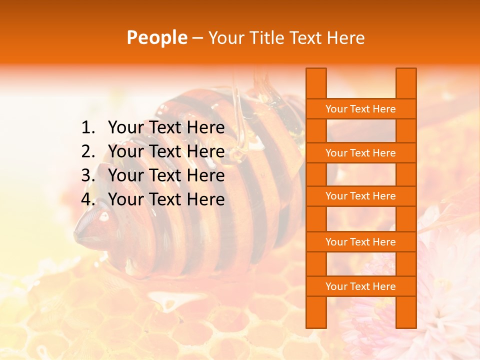 Honey And Health PowerPoint Template